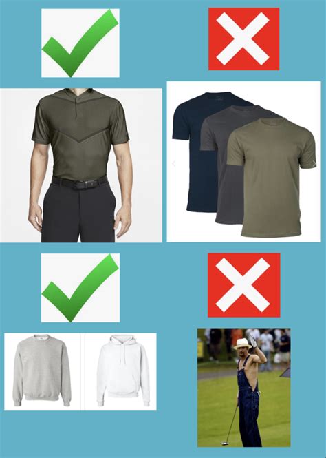Updated Golf Attire Dress Code Golf Tellico Village