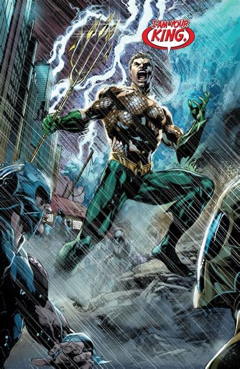 Aquaman In The Justice League New 52 Throne Of Atlantis Storylines Arte