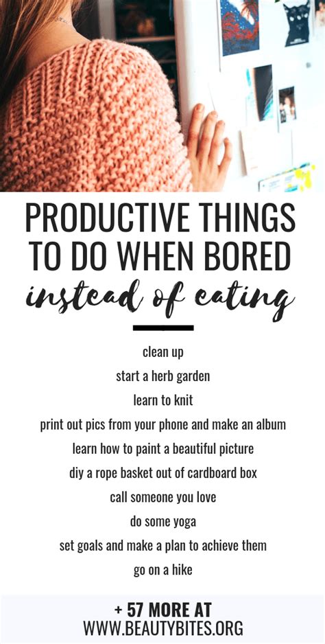 67 Productive Things You Can Do When Youre Bored Beauty