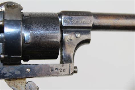 Arendt Belgian Pinfire Revolver Pistol Antique Firearms 005 Ancestry Guns