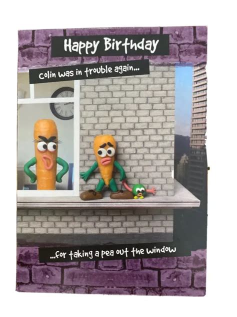 Happy Birthday Greeting Card Humour Funny Comic 256 Picclick