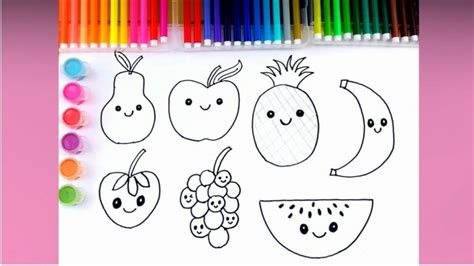 Cómo Dibujar Frutas 】 Paso A Paso Muy Fácil 2024 Dibuja Fácil