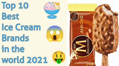 Top 10 Best Ice Cream Brands In The World 2021 YouTube