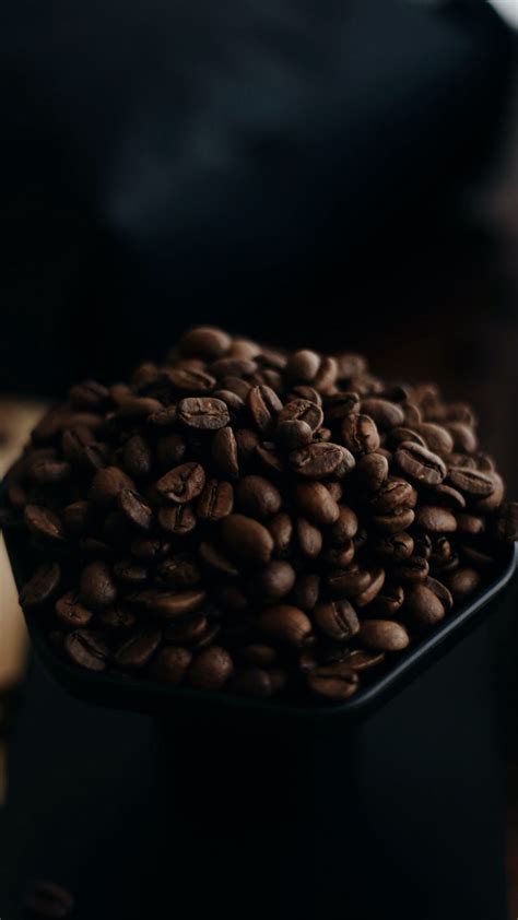 Download Wallpaper 1080x1920 Coffee Beans Coffee Beans Close Up