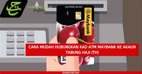 Teruskan menyimpan di tabung haji bersama jompay. Cara Mudah Hubungkan Kad ATM Maybank Ke Akaun Tabung Haji ...