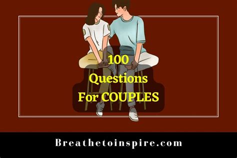 100 Questions For Couples Funny Intimate And Thought Provoking