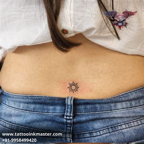Bold Tiny Sun Tattoo Designs On Back Tattoo Ink Master