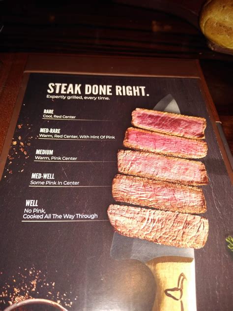Menu at LongHorn Steakhouse, Tampa, Citrus Park Dr