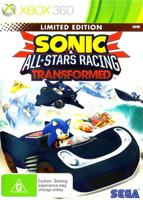 Sonic And All Stars Racing Transformed Limited Edition Racing Xbox