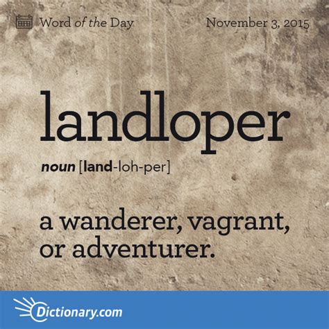 Other words for vagrant:drifterfloaterhobohomeless personstreet persontransient. Dictionary.com's Word of the Day - landloper - a wanderer ...