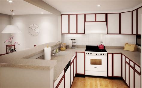 Savvy Small Apartment Kitchen Design Layout For Perfect Kitchen With