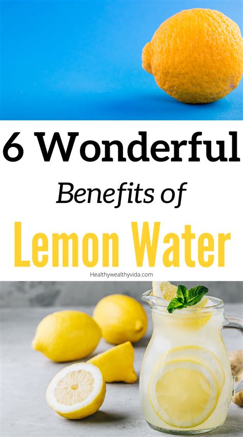 6 Amazing Benefits Of Drinking Lemon Water Every Day Healthy Nutrition