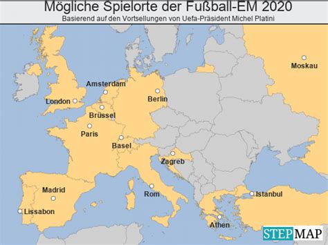 Uefa euro 2020 logo vector. UEFA-Plan: EM 2020 in 13 Städten: Drei Heimspiele für die ...