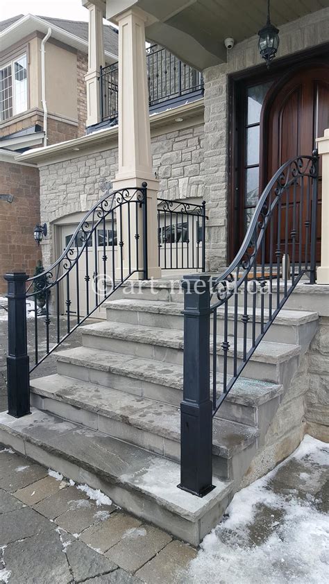 Iron Stair Railings Outdoor Cast Iron Railing For Porch Manufacturer