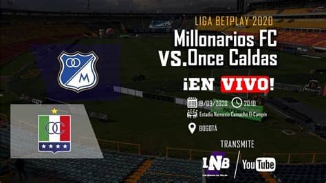 Please note that you can change the channels yourself. Millonarios 1-3 Once Caldas | Liga Betplay - Fecha 10 | 19 ...