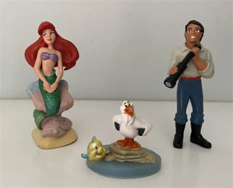 disney flounder figure toy from the little mermaid 3cm cake topper 5 13 picclick