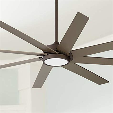 65″ Destination Modern Contemporary Indoor Ceiling Fan With Light Led