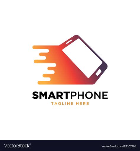Smartphone Logo Royalty Free Vector Image Vectorstock