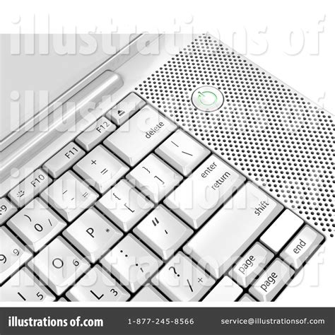 Computer Keyboard Clipart 26123 Illustration By Kj Pargeter