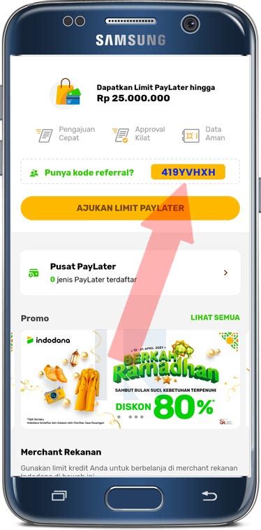 kode referral paylater