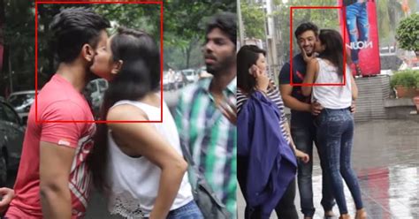 Hot Girl Plays The Kissing Prank On Strangers Youll Go Rofl To See