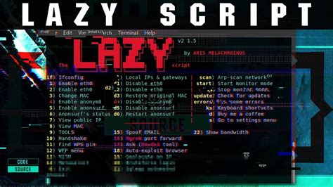 The Lazy Script Kali Linux Make Hacking Simple YouTube