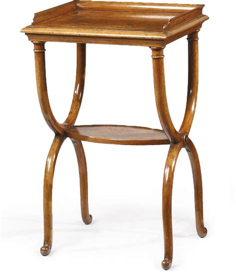 1408 A William Iv Burr Maple Side Table Circa 1835
