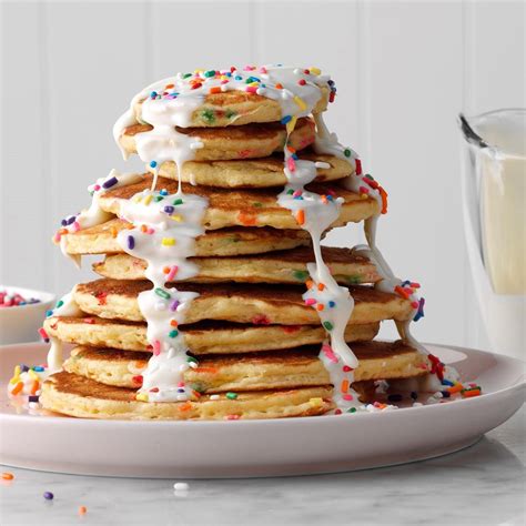 Birthday Cake Pancakes Recipe How To Make It