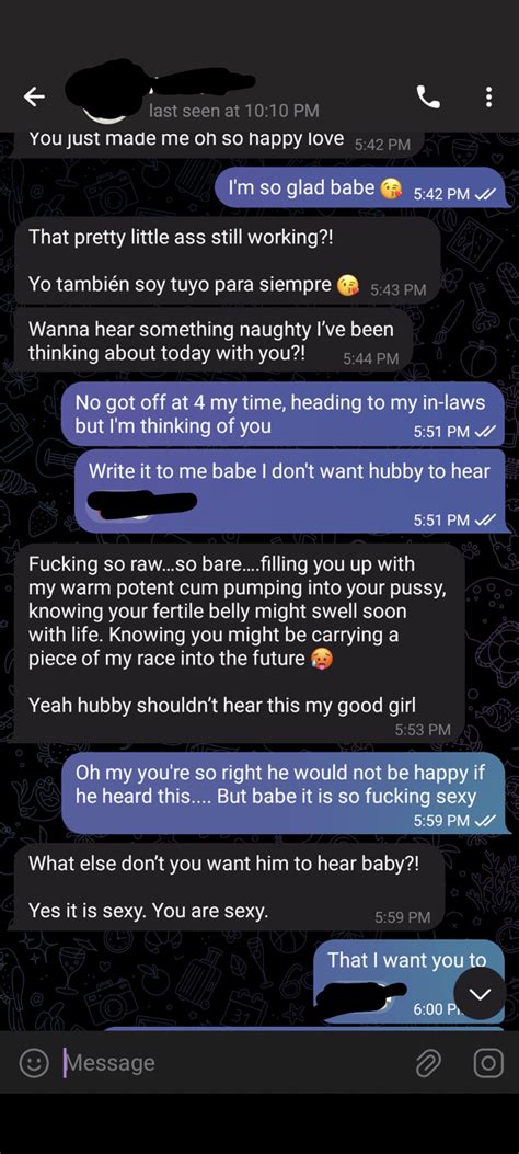 If My Wifes Texts With Her Guys Usually Make Me Hard These Ones Make