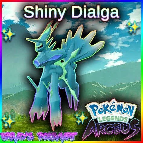 Shiny Dialga Origin Form Best Stats Pokemon Legends Etsy