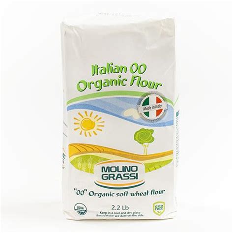Molino Grassi Organic 00 Flour 1kg 22 Lb