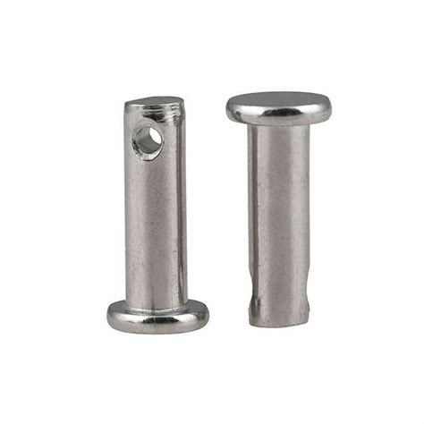 M3 M4 M5 Clevis Pins A2 Stainless Steel For Retaining R Clips And Split