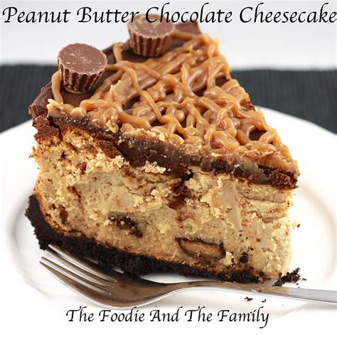 The Johnsons Cook Peanut Butter Chocolate Cheesecake
