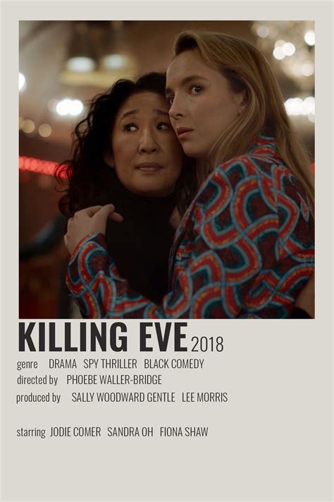 Alternative Minimalist Movieshow Poster For Killing Eve 3x08 Are You