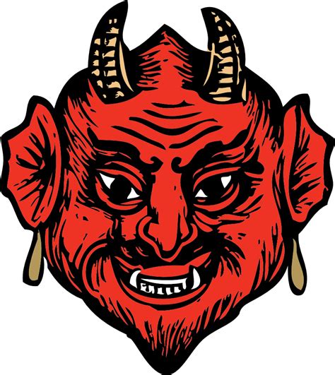 Onlinelabels Clip Art Devil Head