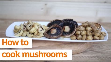 How To Cook Mushrooms Recipe Sainsburys Youtube