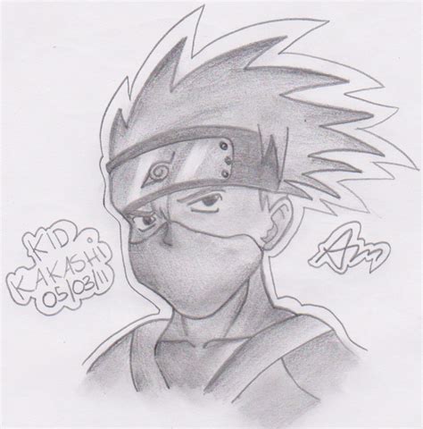 Kid Kakashi Naruto By Joltkid On Deviantart