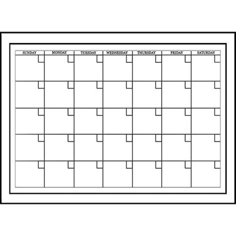 Undated Printable Calendar Free Printable Calendar Monthly