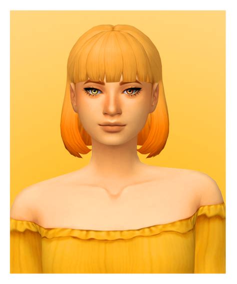 Charli Hair Recolor Of Grimcookies Charli Hair Ombre Acc In