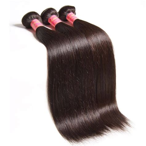 Nadula Cheap Virgin 3 Bundles Of Peruvian Straight Hair Bundle Deals