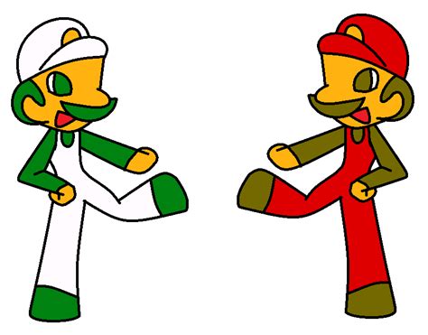 Old Mario And Luigi By Sofiapokemon On Deviantart