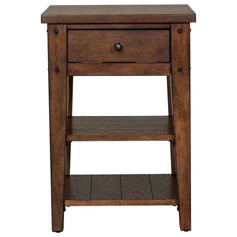 Liberty Furniture Lake House 210 Ot1021 Casual Chair Side End Table