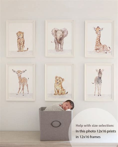 Safari Baby Kinderzimmer Dekor Set Von Etsy