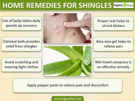 8 Powerful Home Remedies For Shingles Organic Facts