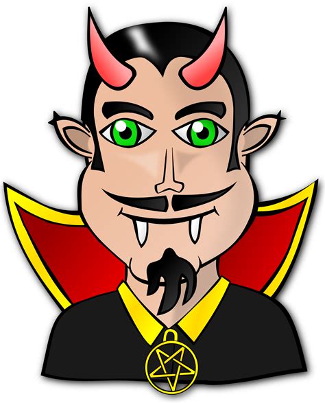 Clipart People Faces Devil