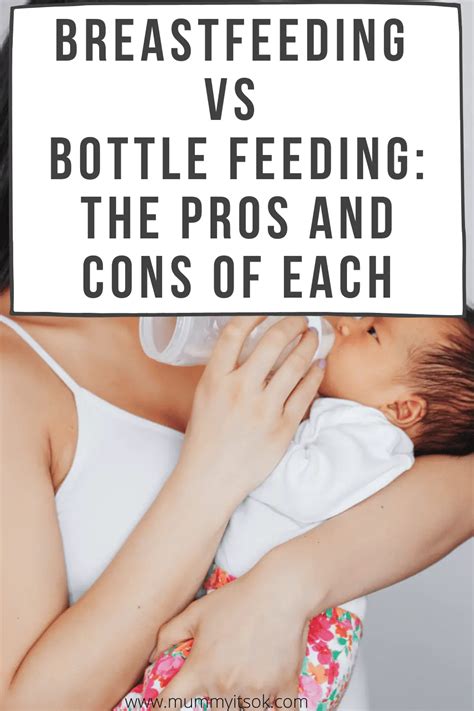 Breastfeeding VS Bottle Feeding The Pros And Cons Of Each