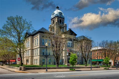 Fulton County Courthouse Lewistown Illinois Fulton Count Flickr