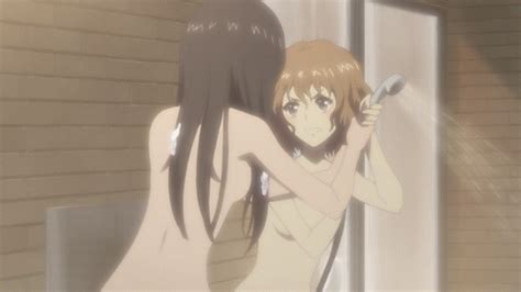Matsumae Ohana Tsurugi Minko Hanasaku Iroha Animated Animated Gif Lowres S Girls Bath