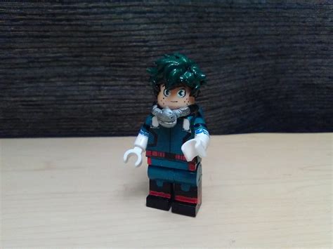 Izuku Midoriya From Boku No Hero Academia Custom Lego Min Flickr