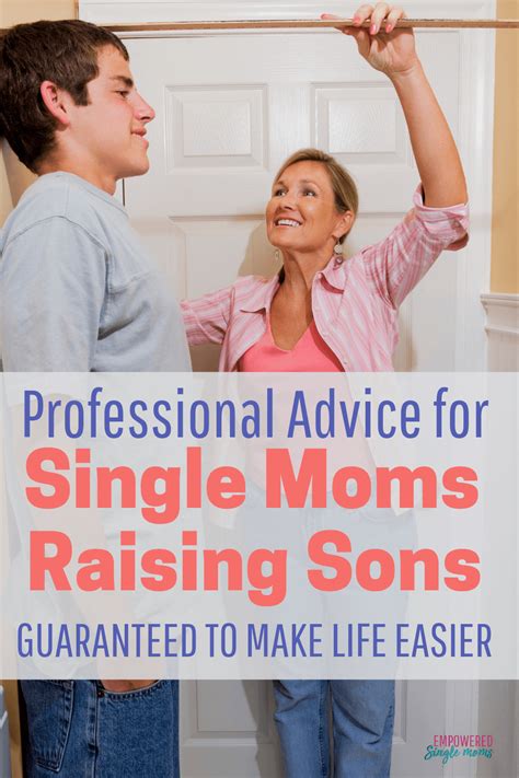 Guaranteed Professional Advice For Single Mothers Raising Sons Empowered Single Moms